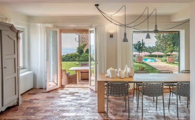 Soggiorno con veranda | Piano Terra | Villa del Cuculo Soggiorno con veranda | Piano Terra | Villa del Cuculo